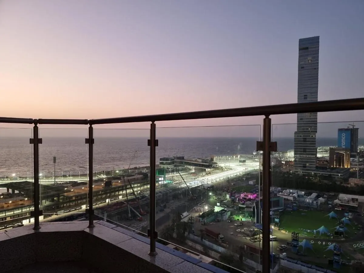 Apartamento شقة بإطلالة بحرية برج المسارات ,وفورمولا 1